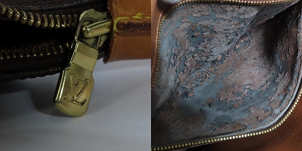 実際に弊社で買取させて頂いた【難あり】LOUIS VUITTON/ルイ ヴィトン モノグラム ブローニュPM/30 ショルダーバッグ M51265の画像 8枚目