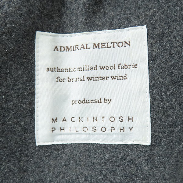 実際に弊社で買取させて頂いたMACKINTOSH PHILOSOPHY/マッキントッシュフィロソフィー コート H1C65-824-07/40の画像 5枚目