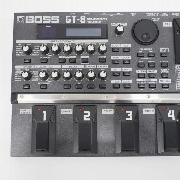実際に弊社で買取させて頂いた★【動作未確認】BOSS/ボス GT-8 GUITAR EFFECTS PROCESSOR ギター用マルチエフェクターの画像 1枚目