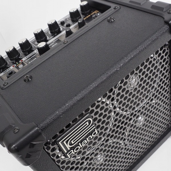 実際に弊社で買取させて頂いたRoland/ローランド MICRO CUBE RX ポータブルギターアンプ コンボアンプ【動作確認済】の画像 2枚目