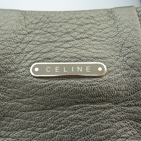 実際に弊社で買取させて頂いたCELINE/セリーヌ がま口 ハンドバッグ/トートの画像 3枚目