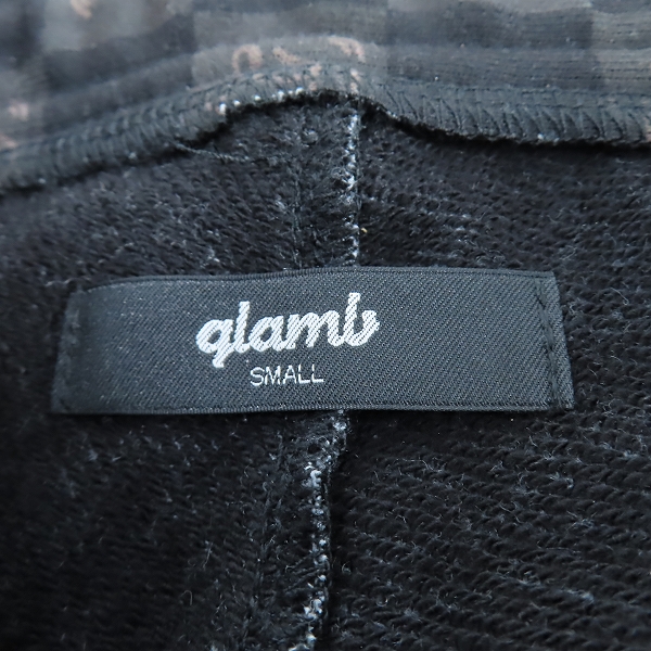 実際に弊社で買取させて頂いたglamb/グラム 24SS Monogram Jersey Pants モノグラムジャージパンツ GB0124/P13/Sの画像 2枚目