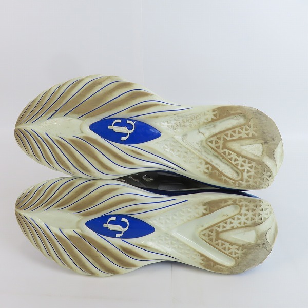 実際に弊社で買取させて頂いたJIMMY CHOO/ジミーチュウ Cosmos/コスモス スニーカー ブルー/42の画像 2枚目