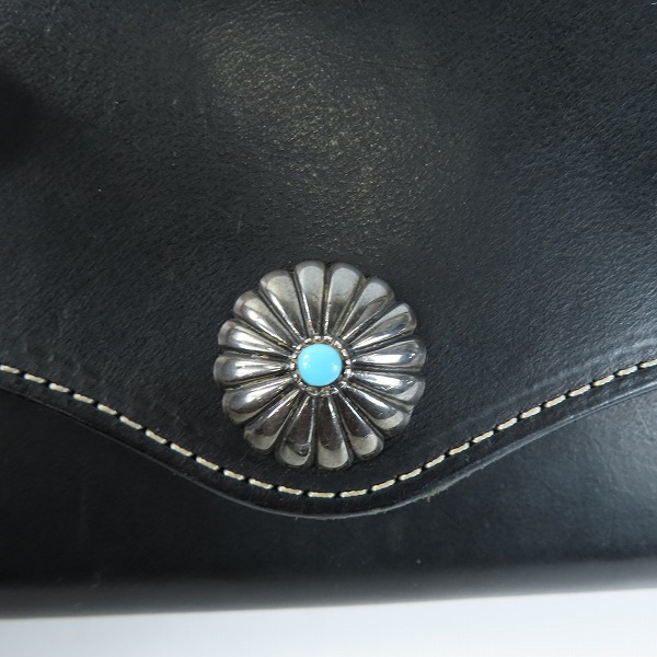 実際に弊社で買取させて頂いたFUNNY/ファニー  長財布 ブラックの画像 6枚目