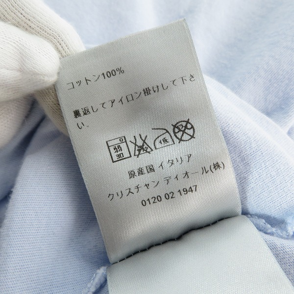 実際に弊社で買取させて頂いた【JPタグ】DIOR homme/ディオールオム Tシャツ 刺繍デザイン 333J660W6511/Mの画像 4枚目