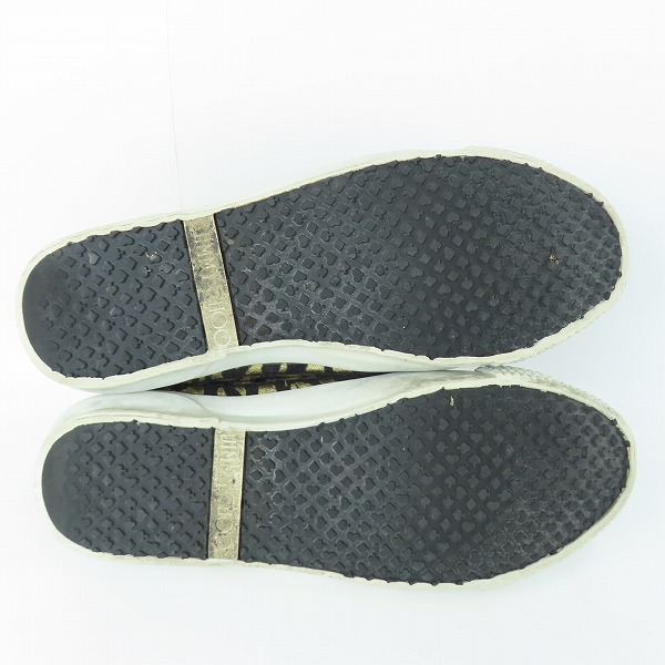 実際に弊社で買取させて頂いたJIMMY CHOO/ジミーチュウ 総柄 ハイカット スニーカー/40の画像 2枚目