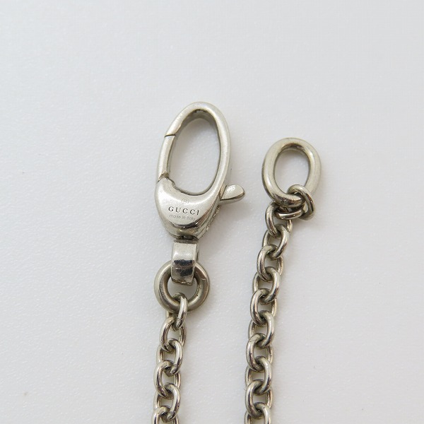 実際に弊社で買取させて頂いたGUCCI/グッチ キャットヘッド リング ネックレスの画像 4枚目