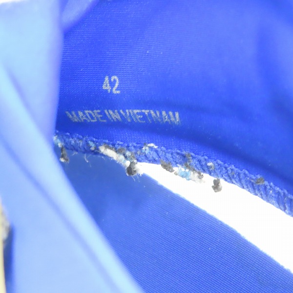 実際に弊社で買取させて頂いたJIMMY CHOO/ジミーチュウ Cosmos/コスモス スニーカー ブルー/42の画像 5枚目