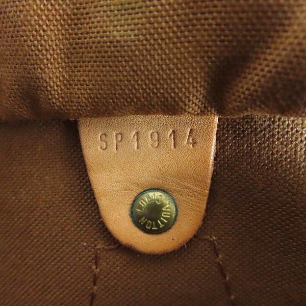 実際に弊社で買取させて頂いたLouis Vuitton ルイヴィトン モノグラム スピーディ30 ハンドバッグの画像 4枚目