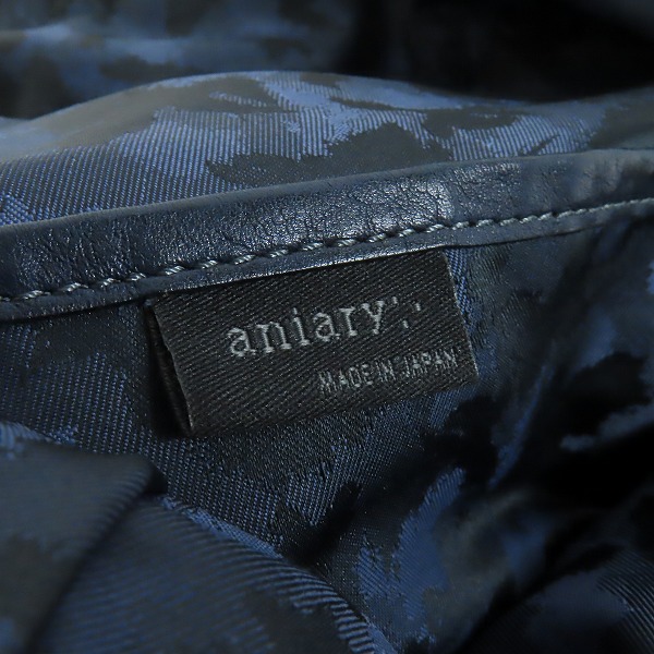 実際に弊社で買取させて頂いたaniary/アニアリ アンティークレザー リュックサック/バックパックの画像 4枚目