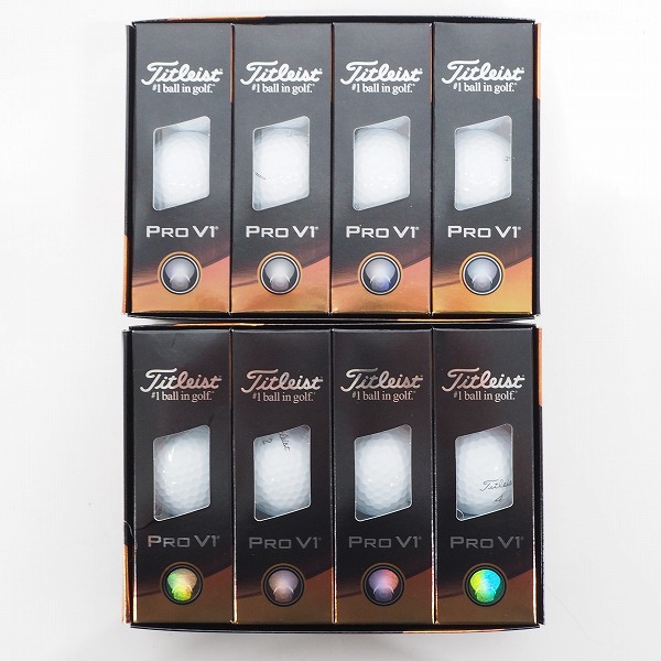 実際に弊社で買取させて頂いた 【未使用】Titleist/タイトリスト PRO V1 ゴルフボール ホワイト 2ダース