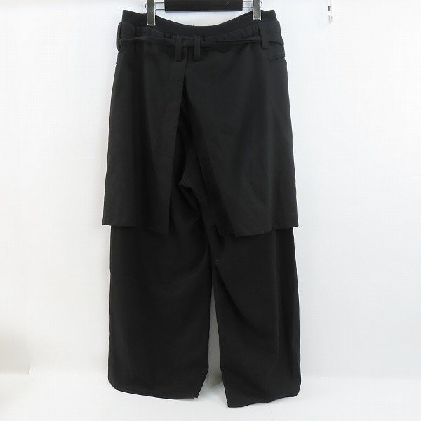 実際に弊社で買取させて頂いたETHOSENS/エトセンス 19SS Layer Pants レイヤードロングパンツ 2の画像 1枚目
