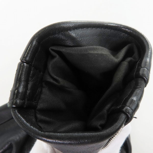 実際に弊社で買取させて頂いたPERFECTO by Schott/パーフェクト バイ ショット ダブルライダースジャケット ブラック/32の画像 6枚目