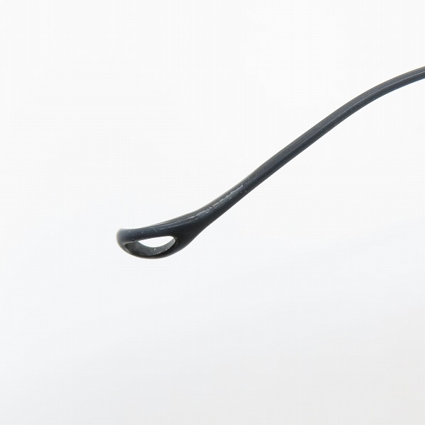 実際に弊社で買取させて頂いた金子眼鏡/カネコガンキョウ 井戸多美男作 メガネフレーム T416 MBKの画像 8枚目