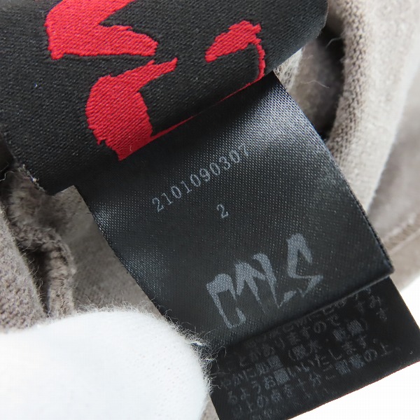 実際に弊社で買取させて頂いたCVTVLIST×MYne/カタリスト×マイン  MIHARA YASUHIRO/ミハラヤスヒロ CTLS&MYne TEE Ｔシャツ/カットソー/2の画像 6枚目