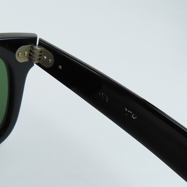実際に弊社で買取させて頂いたRay-Ban/レイバン サングラス/アイウェア ブラックの画像 5枚目