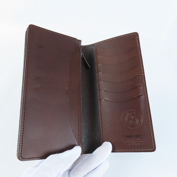 実際に弊社で買取させて頂いたFUNNY/ファニー Wallet Jr. ボカシ染め 長財布 50th ANNIVERSARYの画像 3枚目