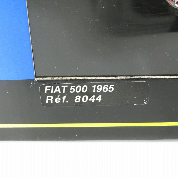 実際に弊社で買取させて頂いた【難有り】SOLIDO/ソリド 1/16 FIAT 500 1965/フィアット 500 ＃29 Ref.8044 ミニカーの画像 9枚目