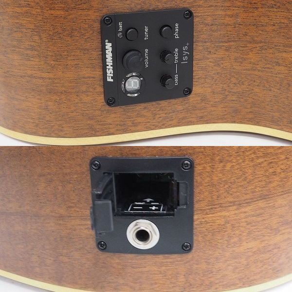 実際に弊社で買取させて頂いた★【難有り】LUNA/ルナ HEN P2 SPR エレアコ/アコースティックギター/アコギ ソフトケース付の画像 7枚目