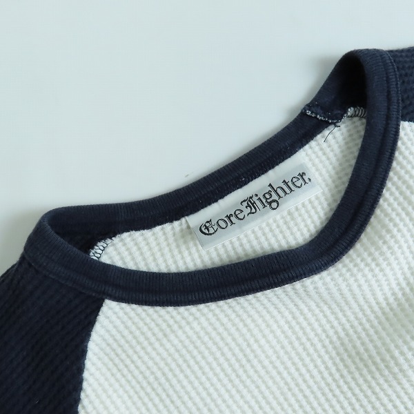 実際に弊社で買取させて頂いたCORE FIGHTER/コアファイター サーマルカットソー/Lの画像 5枚目