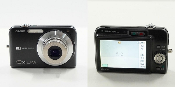 実際に弊社で買取させて頂いたCASIO/カシオ EXILIM EX-Z1050 コンパクトデジタルカメラ 簡易動作確認済みの画像 1枚目