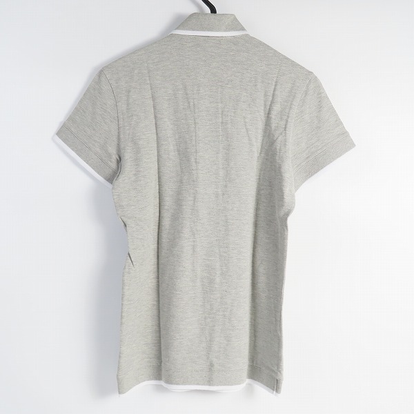 実際に弊社で買取させて頂いた【JPタグ】DOLCE&GABBANA/ドルチェ&ガッバーナ ロゴ刺繍 ポロシャツ/グレー G8A53T/44の画像 1枚目