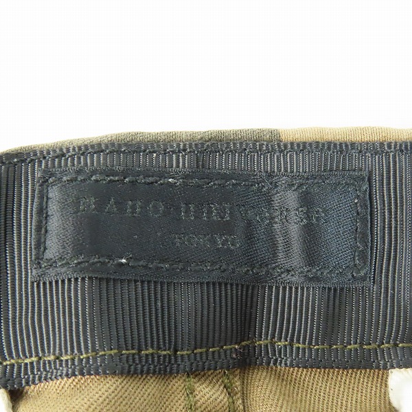 実際に弊社で買取させて頂いたALPHA INDUSTRIES×nano universe/アルファインダストリーズ×ナノユニバース パンツ 27771-120/Sの画像 7枚目