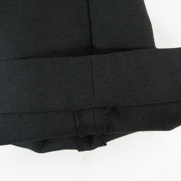 実際に弊社で買取させて頂いたCOMME des GARCONS JUNYA WATANABE MAN/コムデギャルソンジュンヤワタナベマン AD2021 ウール混 トラウザーパンツ WH-P007/XSの画像 5枚目