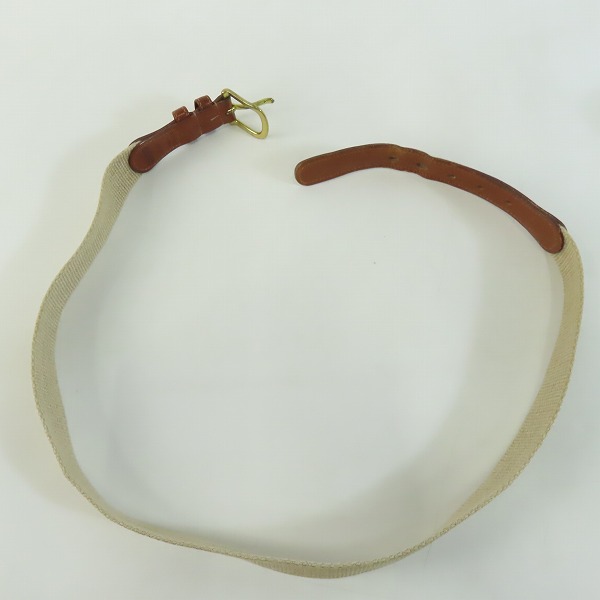 実際に弊社で買取させて頂いたCOACH/コーチ レザー切替 ベルト 3810 32-80cmの画像 5枚目