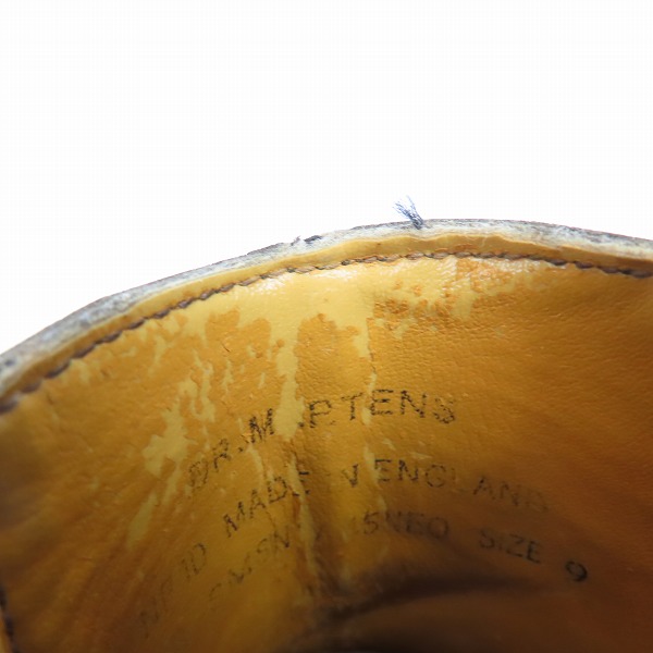 実際に弊社で買取させて頂いたDr.Martens/ドクターマーチン サイドゴアブーツ ブラック 45NEO/9の画像 6枚目