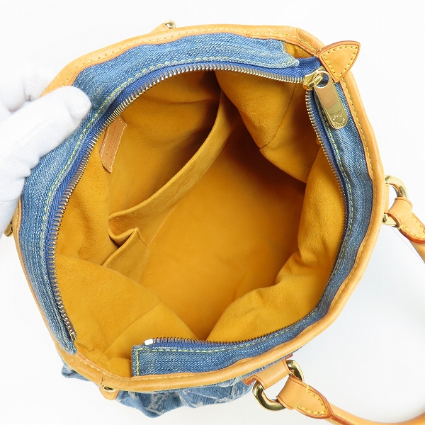実際に弊社で買取させて頂いたLOUIS VUITTON/ルイヴィトン ネオカビィ モノグラムデニム ハンドバッグ ショルダ M95349の画像 3枚目