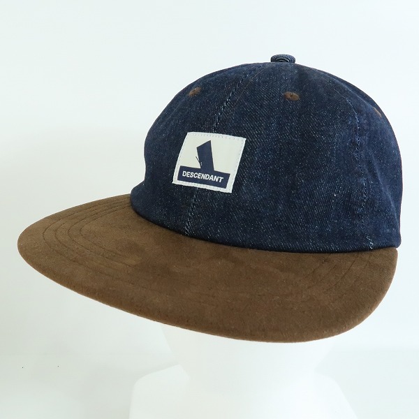 実際に弊社で買取させて頂いたDESCENDANT/ディセンダント SPY HOP 6PANEL CAP/スカイ ホップ 6パネル キャップ インディゴ/F