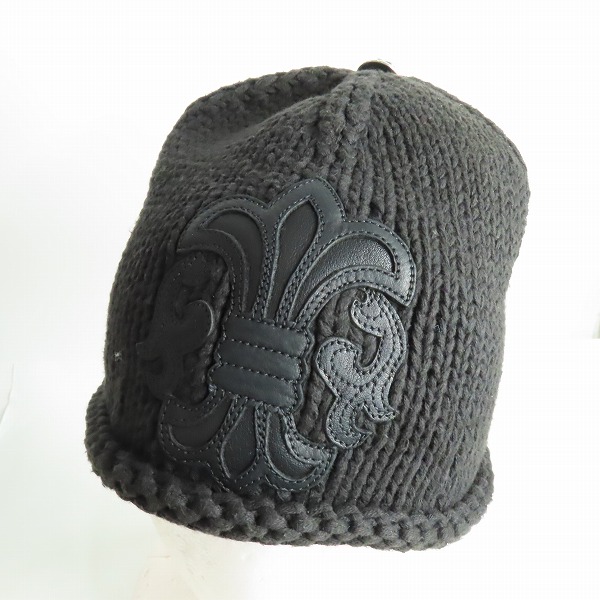 実際に弊社で買取させて頂いたCHROME HEARTS/クロムハーツ BSフレア ニットキャップ/ビーニー