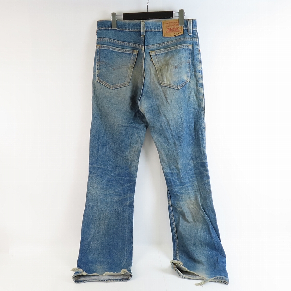 実際に弊社で買取させて頂いたLEVI'S/リーバイス 517 94年製 刻印525 USA製 ジッパーフライ デニムパンツ 517-0217 /W34 L34の画像 1枚目
