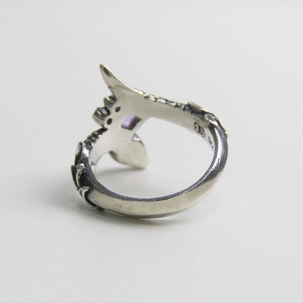 実際に弊社で買取させて頂いたBizarre/ビザール Ouroboros Collection Eternal/エターナルシルバーリング スネーク/蛇 10号の画像 4枚目