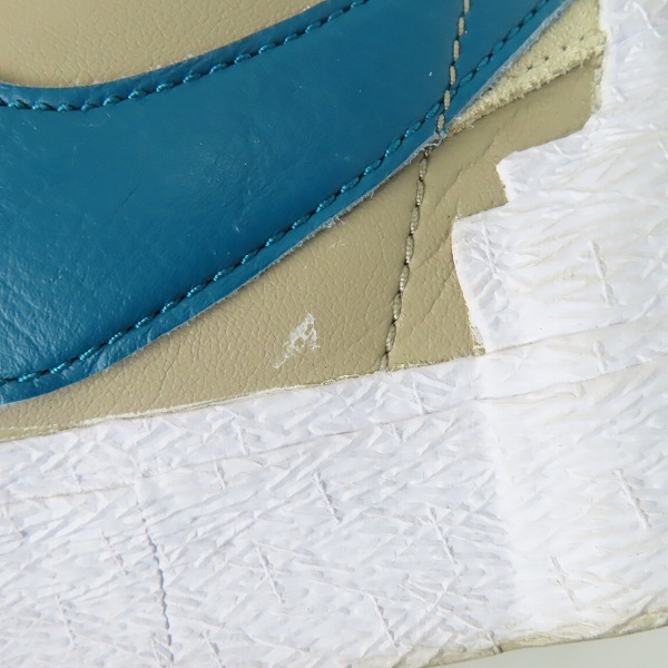 実際に弊社で買取させて頂いたNIKE×SACAI×KAWS/ナイキ×サカイ×カウズ BLAZER LOW/ブレーザー ロー Reed/リード DM7901-200/26.5の画像 7枚目