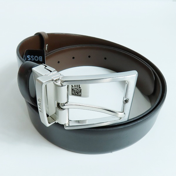 実際に弊社で買取させて頂いたHUGO BOSS/ヒューゴボス カウレザーベルト 50235264 