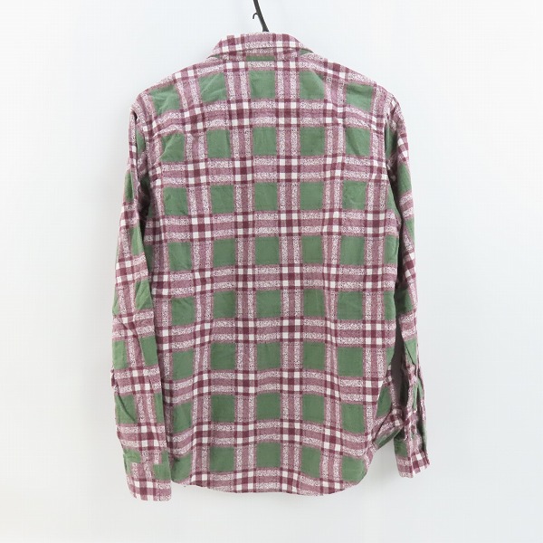 実際に弊社で買取させて頂いたWAREHOUSE/ウェアハウス DUBBLE WORKS ダブルワークス　ネルシャツ 38の画像 1枚目