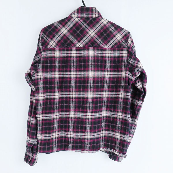 実際に弊社で買取させて頂いたCRIMIE/クライミー チェック 長袖シャツ Mの画像 1枚目