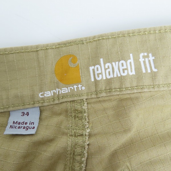 実際に弊社で買取させて頂いたCarhartt/カーハート Force Broxton Cargo Short カーゴショーツ 103543-253/34の画像 2枚目