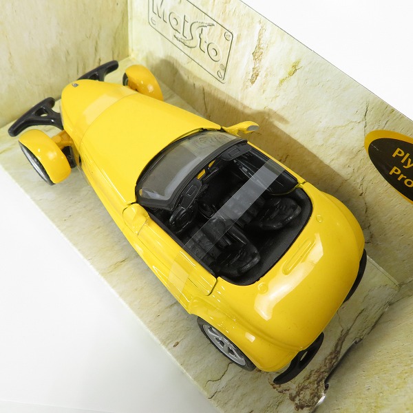 実際に弊社で買取させて頂いたMaisto/マイスト 1/24 Plymouth Prowler/ クライスラー プロウラー プリムス ’99 カラー ミニカーの画像 4枚目
