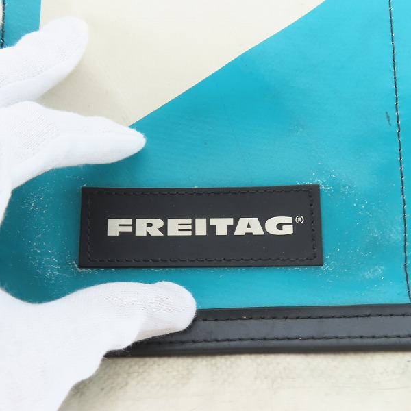 実際に弊社で買取させて頂いたFREITAG/フライターグ F13 TOP CAT 2WAY ショルダー/メッセンジャー バッグの画像 4枚目
