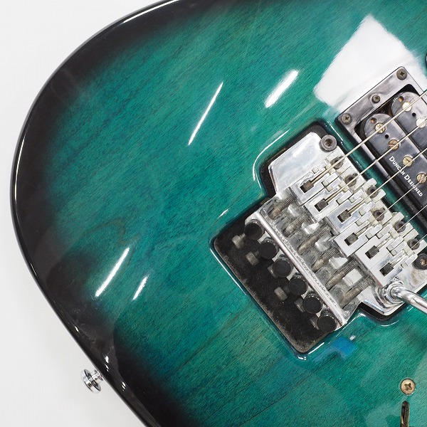 実際に弊社で買取させて頂いた★【難有り】HAMER/ヘイマー SLAMMER SERIES ストラトシェイプ HSH エレキギター コイルタップ搭載 ソフトケース付の画像 5枚目