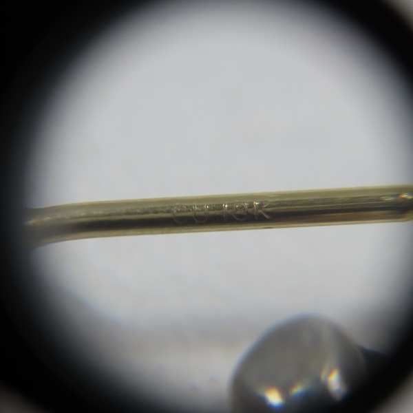 実際に弊社で買取させて頂いた【ギャラ付き】LEATHERS AND TREASURES/レザーズアンドトレジャーズ Large bone earring ラージボーンイヤリング ピアスの画像 7枚目