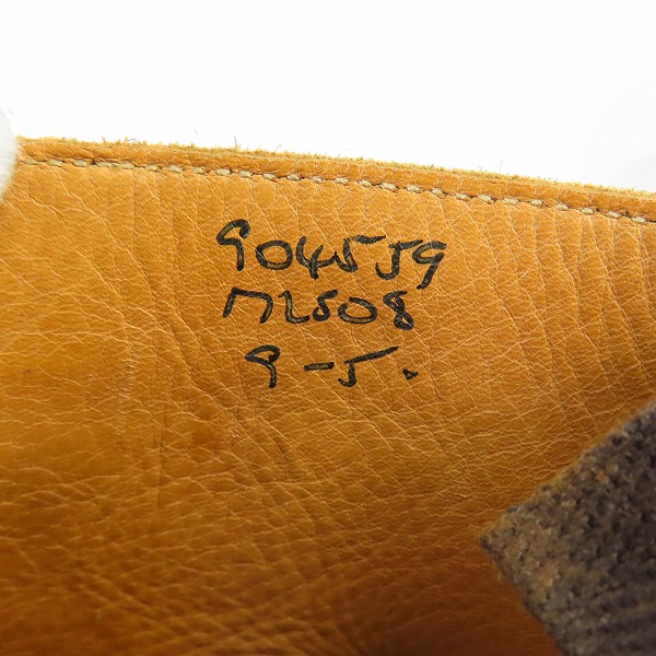 実際に弊社で買取させて頂いたTricker's/トリッカーズ MALTON/モルトン ウイングチップ ブーツ ブラウン M2508/9の画像 5枚目