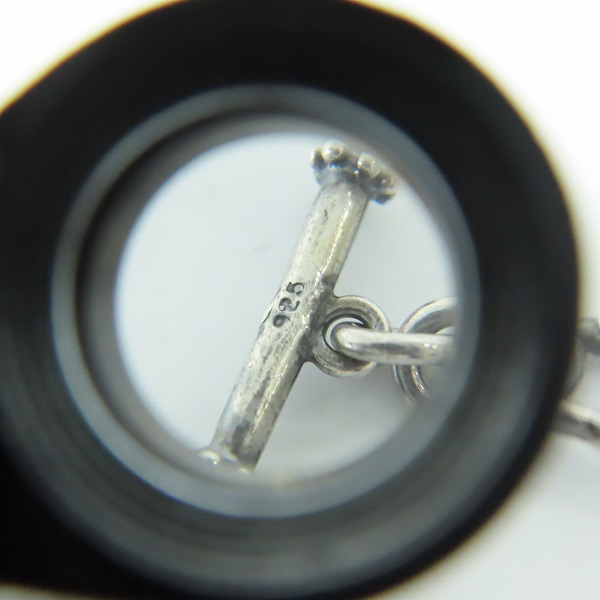 実際に弊社で買取させて頂いたROYAL ORDER/ロイヤルオーダー ラージクロスw/クラウンペンダントトップ  ネックレスチェーン Tバーの画像 9枚目