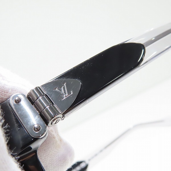実際に弊社で買取させて頂いた LOUIS VUITTON/ルイヴィトン 24SS LV レガシー･ラウンド サングラス/アイウェア Z2059Eの画像 5枚目