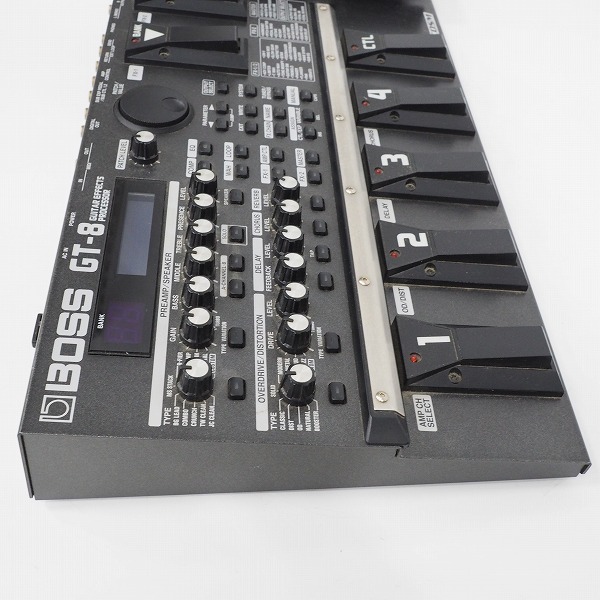 実際に弊社で買取させて頂いた★【動作未確認】BOSS/ボス GT-8 GUITAR EFFECTS PROCESSOR ギター用マルチエフェクターの画像 7枚目