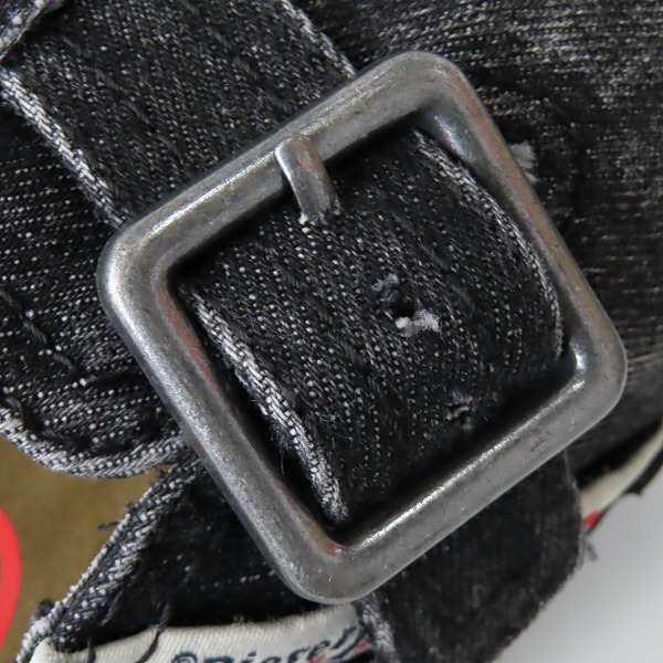 実際に弊社で買取させて頂いたDIESEL/ディーゼル S-WOODSTOCK ML X ウッドストック デニム サンダル Y03375 P3997 T8013 25.5の画像 6枚目