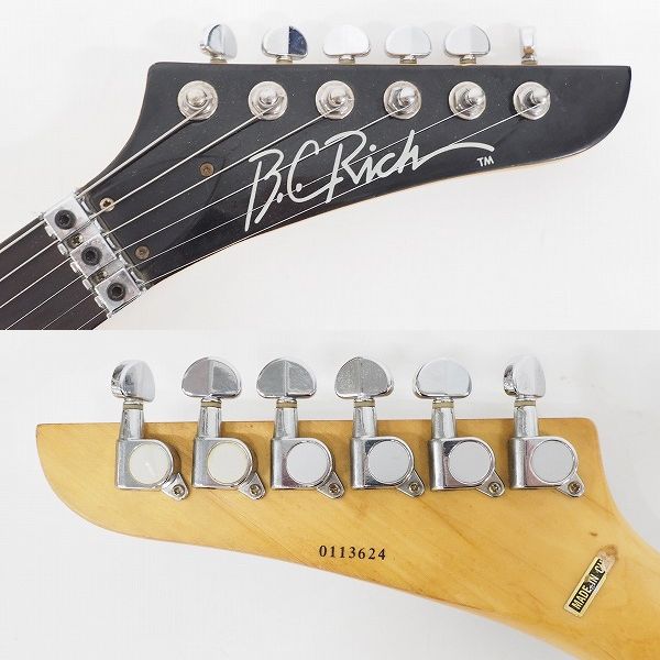 実際に弊社で買取させて頂いた★【難有り】B.C.Rich/B.C.リッチ STINGER/スティンガー エレキギター ソフトケース付の画像 2枚目